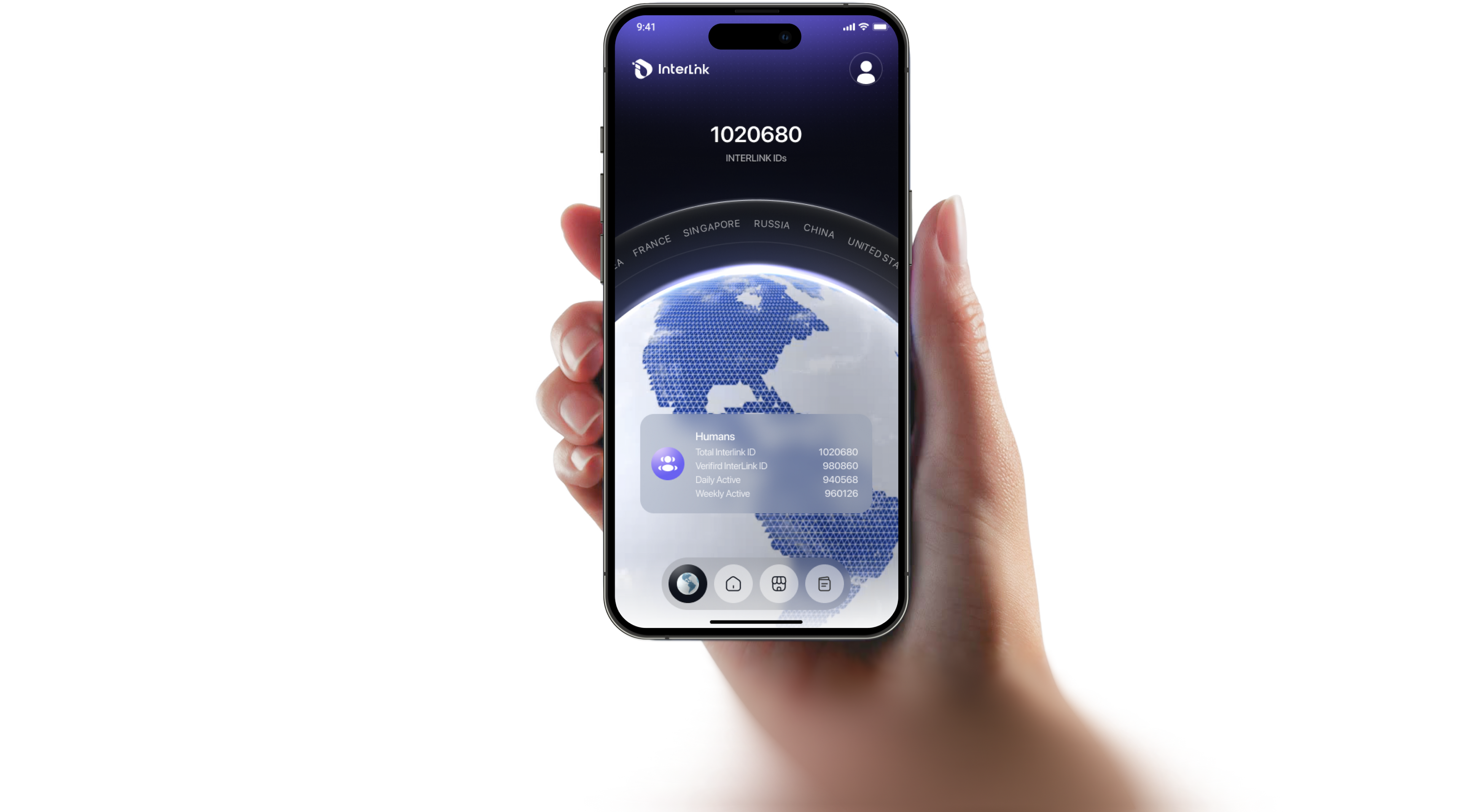 InterLink App on Phone