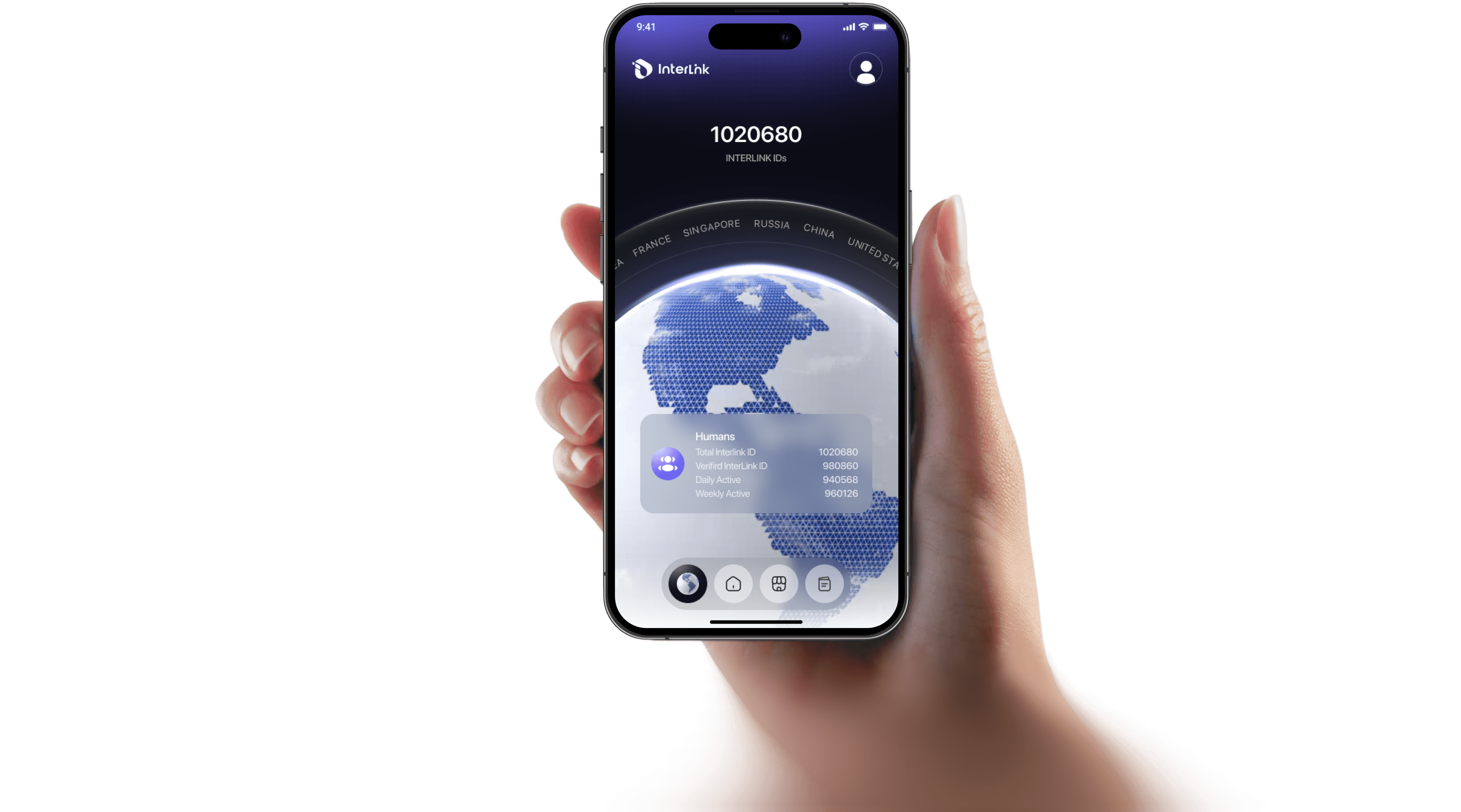 InterLink App on Phone