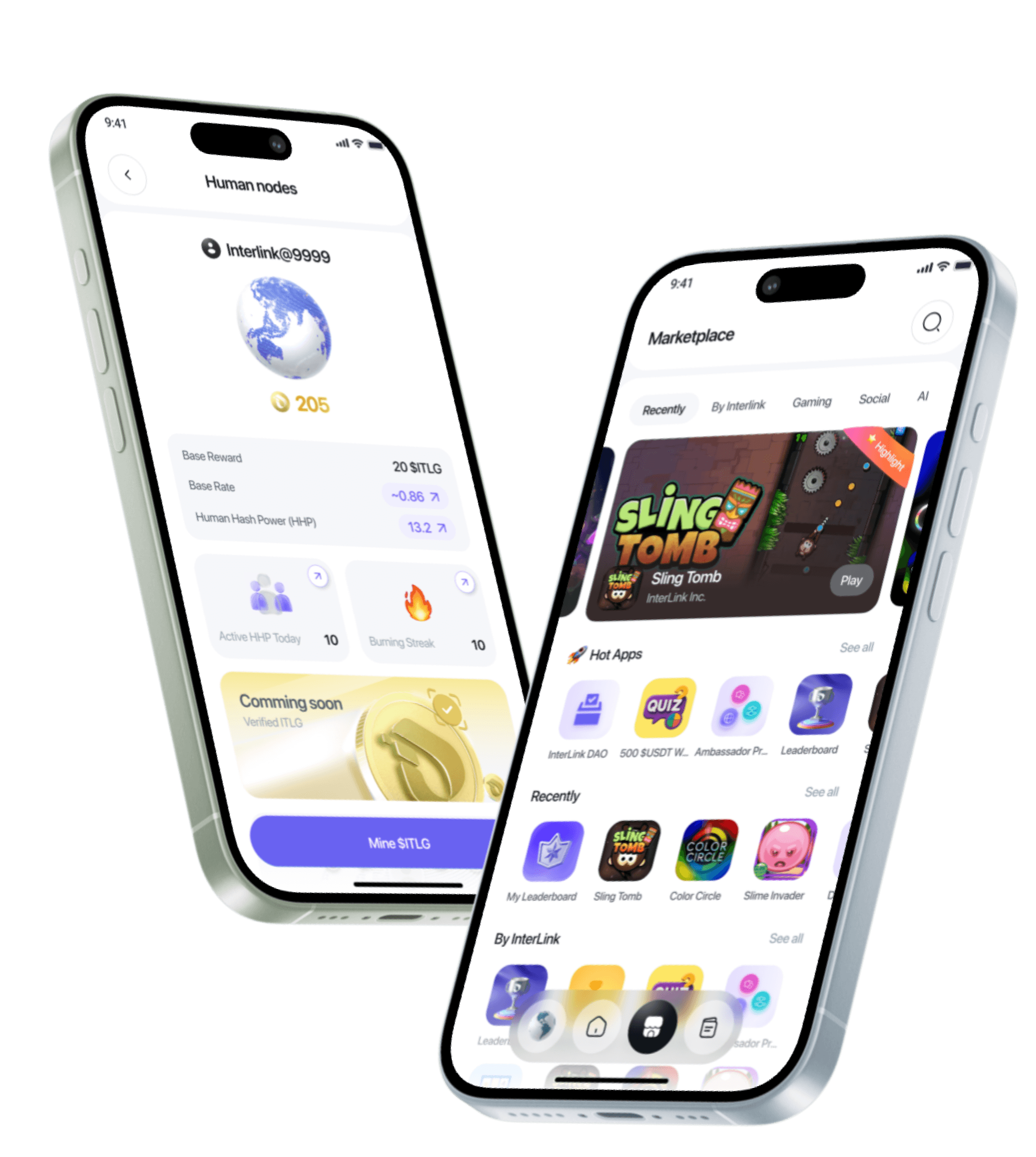 InterLink App on Phone